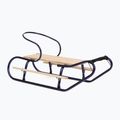 Metalinės rogės HUMBAKA with backrest and footrests navy 2