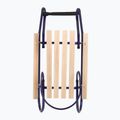 Metalinės rogės HUMBAKA with backrest and footrests navy 4
