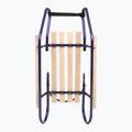 Metalinės rogės HUMBAKA with backrest and footrests navy 5