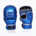 Sparring pirštinės Octagon Mettalic MMA blue