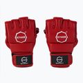 Octagon Kevlar MMA graplingo pirštinės raudonos spalvos