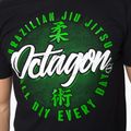 Octagon Brazilian Jiu Jitsu vyriški marškinėliai juodi 4