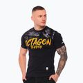 Vyriški marškinėliai Octagon Second Face black/multicolor 4