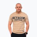 Vyriški marškinėliai Octagon FW Straight beige