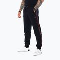 Vyriškos kelnės Octagon Stripe black/red