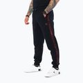 Vyriškos kelnės Octagon Stripe black/red 3