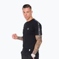 Vyriški marškinėliai Octagon Stripe black/white 3