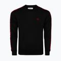 Vyriškas džemperis Octagon Stripe black/red