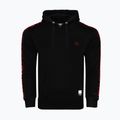 Vyriškas džemperis Octagon Stripe Hoodie black/red