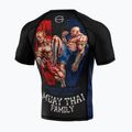 Vyriški marškinėliai Octagon Premium Muay Thai Family black/multicolor 2