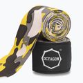 Bokso raiščiai Octagon Fightgear Supreme Basic 300 cm camo yellow 2