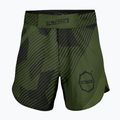 Vyriški treniruočių šortai Octagon Broken Line MMA olive
