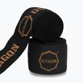 Bokso raiščiai Octagon Fightgear Supreme Printed 300 cm black/gold 2