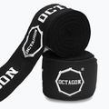 Bokso raiščiai Octagon Fightgear Supreme Printed 500 cm black/white 2