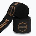 Bokso raiščiai Octagon Fightgear Supreme Printed 500 cm black/gold 2