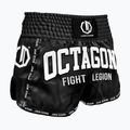 Treniruočių šortai Octagon Kickboxing/Muay Thai Legion Fight Legion Premium black/white