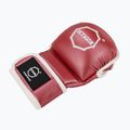 Graplingo pirštinės Octagon Metallic MMA red 2
