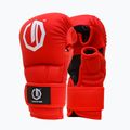 Sparingo pirštinės Octagon Legion Kevlar MMA red 2