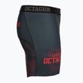 Vyriški treniruočių šortai Octagon Legion Grunge juoda/raudona 3