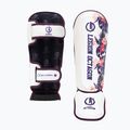 Kulkšnies ir blauzdų apsaugos Octagon Legion Flower white/purple 2