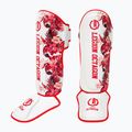Kulkšnies ir blauzdų apsaugos Octagon Legion Flower white/red