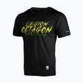 Vyriški marškinėliai Octagon Legion Brainrot Braziliano Crocodano black/multicolor