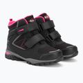 Lee Cooper vaikiški sniego batai LCJ-23-01-2061 juodi/fuksijos spalvos 4