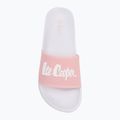 Lee Cooper moteriškos šlepetės LCW-25-07-3520LA pink/white 5