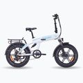 Elektrinis dviratis JOBOBIKE Eddy 48V 14Ah 672Wh baltas