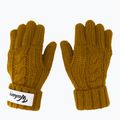 Moteriškos trekingo pirštinės Waikane Vibe Mustard brown 3