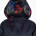 Waikane Vibe Blue Zebra moteriška striukė nuo lietaus tamsiai mėlyna 3