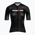 Moteriški dviračių marškinėliai Quest Race Line France Iron Man black