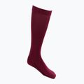 Moteriškos jojimo kojinės iki kelių FERA Equestrian Basic bordo spalvos 5.10.ba.