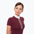 FERA Equestrian Stardust moteriški varžybų marškinėliai bordo spalvos 1.1 2