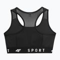 Fitneso liemenėlė 4F F051 tamsiai juoda 2