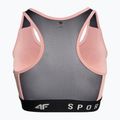 Fitneso liemenėlė 4F F051 šviesiai rožinė 2