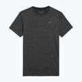 Vyriški marškinėliai 4F M260 deep black melange