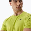 Vyriški treniruočių marškinėliai 4F M448 canary green 3