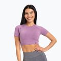 Moteriški treniruočių marškinėliai Gym Glamour Seamless Rashguard lilac