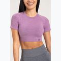 Moteriški treniruočių marškinėliai Gym Glamour Seamless Rashguard lilac 3
