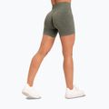 Moteriški treniruočių šortai Gym Glamour Seamless khaki 3