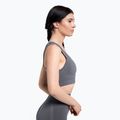 Gym Glamour Push Up Grey 402 fitneso liemenėlė 3