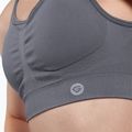 Gym Glamour Push Up Grey 402 fitneso liemenėlė 5