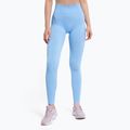 Moteriškos treniruočių tamprės Gym Glamour Push Up Baby Blue 405