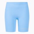 Moteriški treniruočių baikeriai Gym Glamour Push Up Baby Blue 407 5