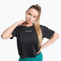 Moteriški treniruočių marškinėliai Gym Glamour Sport Black 424 4