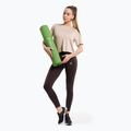 Moteriški treniruočių marškinėliai Gym Glamour Sport Beige 427 2