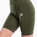 Moteriški treniruočių šortai Gym Glamour Flexible Khaki 436 4