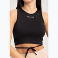Moterų sporto salė Glamour Tiered Training Top Black 440 3