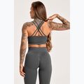 Moteriškos treniruočių tamprės Gym Glamour Push Up 2.0 dark silver 6